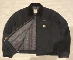 2026年最新】CarHartt デトロイトジャケット usa製 ブラックの人気