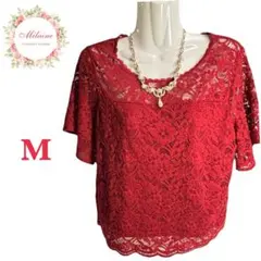 2025年最新】赤 レース トップスの人気アイテム - メルカリ