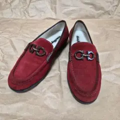 2026年最新】Salvatore Ferragamo カラー：レッド系 ローファー・革靴