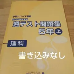 2026年最新】四谷大塚 週テスト問題集 5年の人気アイテム - メルカリ