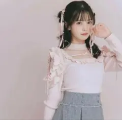 2026年最新】meltie きらきらショルダーフリルニットの人気アイテム