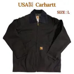 2026年最新】CarHartt デトロイトジャケット usa製 ブラックの人気
