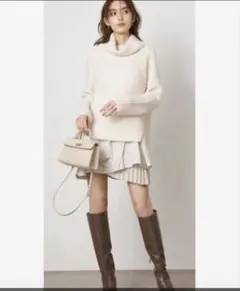 2026年最新】snidel スナイデル フリルコンビニットワンピースの人気