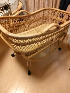 2026年最新】籐 ベビーベッドの人気アイテム - メルカリ