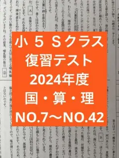 2026年最新】浜学園 復習テスト 小5の人気アイテム - メルカリ