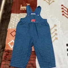 2026年最新】familiar デザイン：チェック ロンパース・カバーオールの