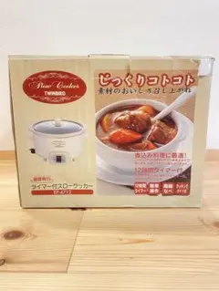 2026年最新】ツインバード ep－d819w ［スロークッカー ホワイト］の