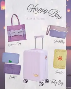 新品♡しまむら ちはるコラボ キャリーケース他5点 シンデレラ