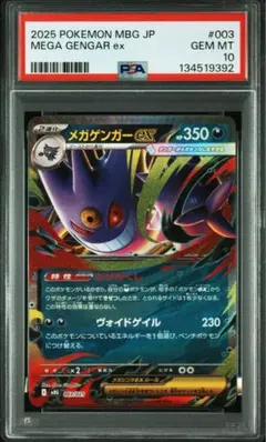 2026年最新】ゲンガーEX rr psa10の人気アイテム - メルカリ