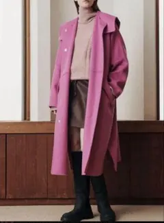 2026年最新】Le Ciel Bleu ルシェルブルー フーデッドオーバーコートの