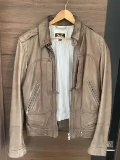 サイズ50/L Dolce&Gabbana ドルガバ レザージャケット A-2型 - メルカリ