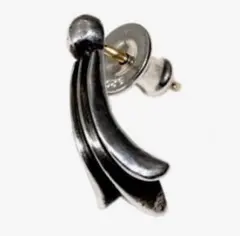 クロムハーツ タイニー スクロール フープ ピアス 925 インボイス無