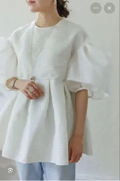 2026年最新】bluelea ブルレア ジャガードブラウスの人気アイテム