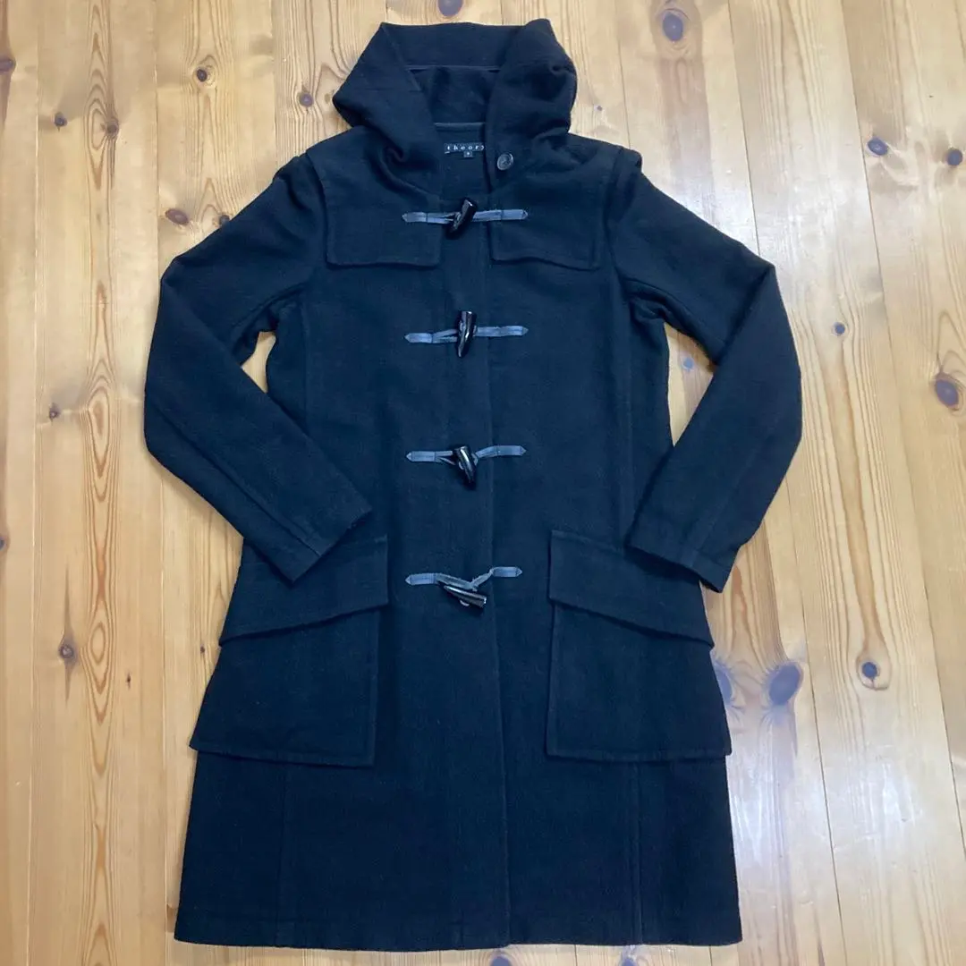 2026年最新】theory カラー：ブラック系 ダッフルコートの人気アイテム