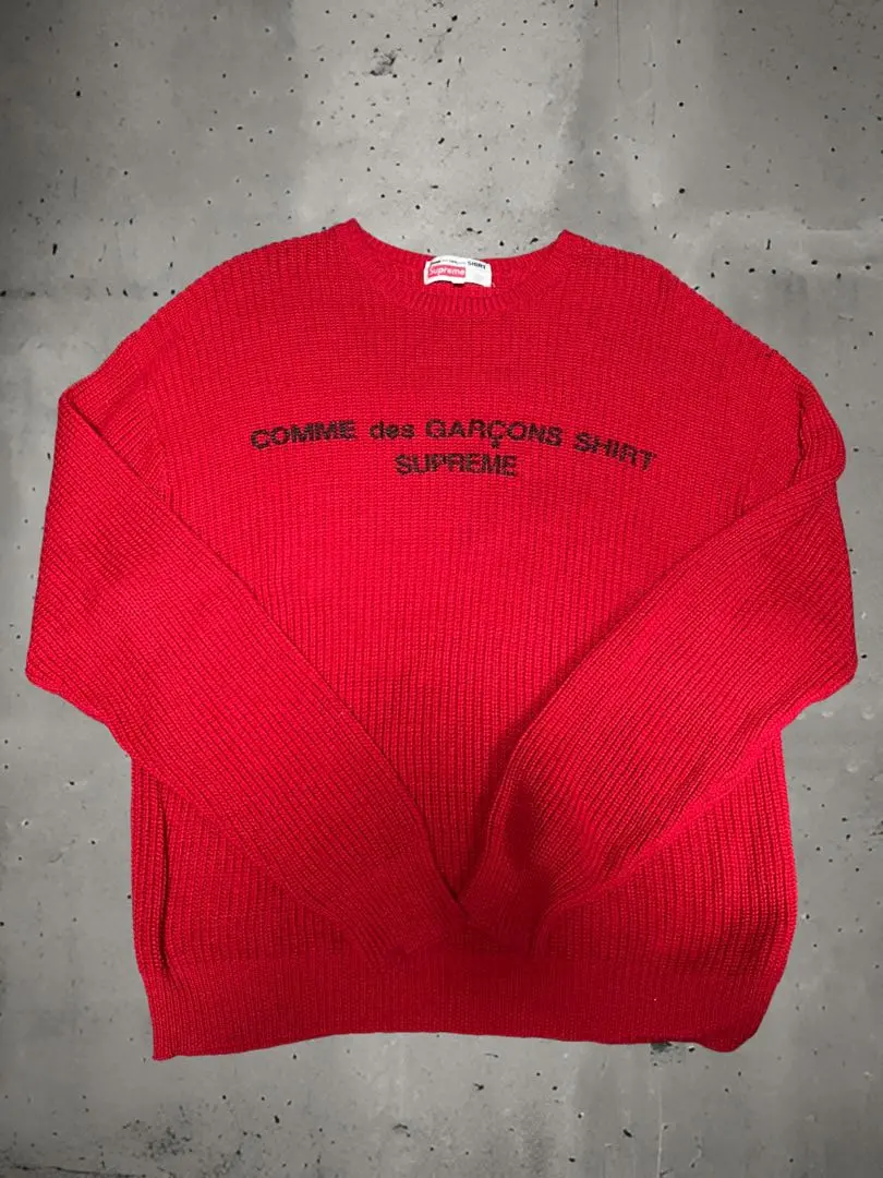 2026年最新】supreme comme des garcons shirt sweaterの人気アイテム