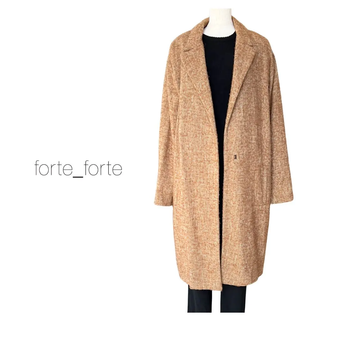 2026年最新】forte_forte チェスターコートの人気アイテム - メルカリ