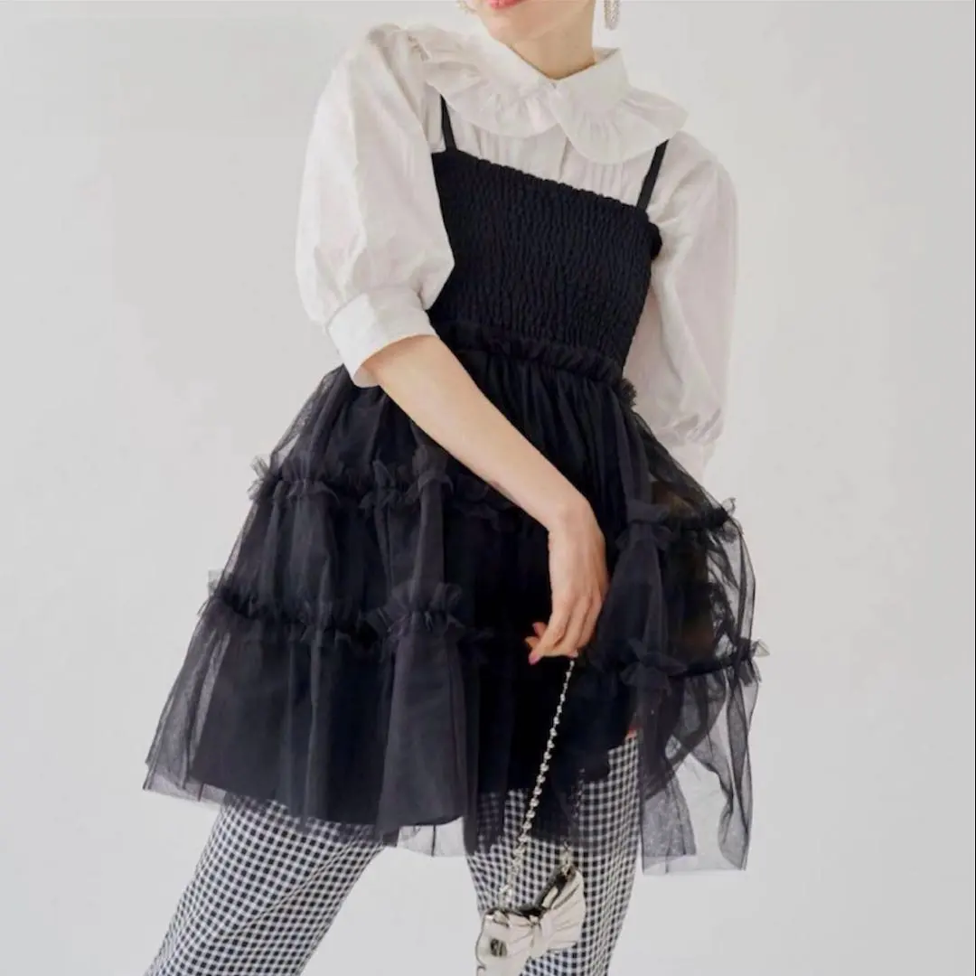 2026年最新】treaturself バレリーナドットチュールワンピースの人気