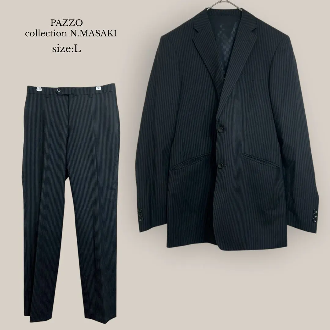 2026年最新】PAZZO 柄：ストライプ ビジネススーツの人気アイテム