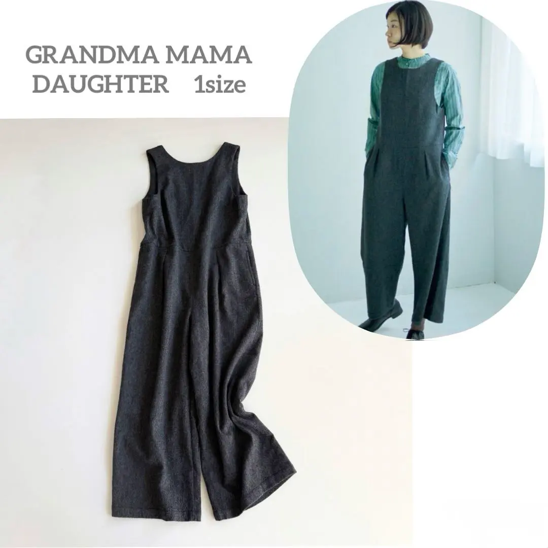 2026年最新】GRANDMA MAMA DAUGHTER サロペット・オーバーオール