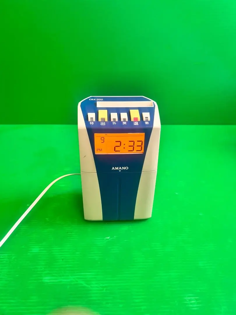 2026年最新】タイムレコーダー アマノ crx-200の人気アイテム - メルカリ