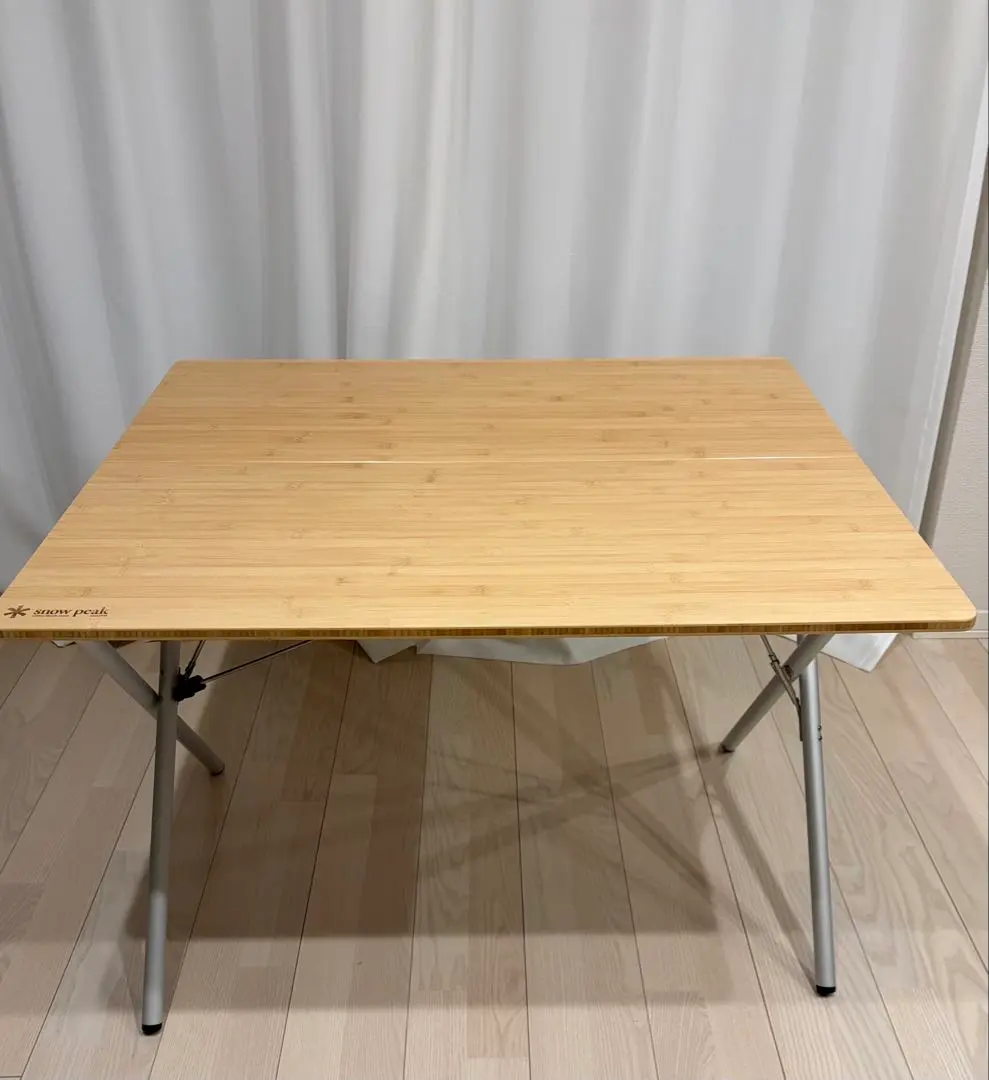 2026年最新】スノーピーク snowpeak ワンアクションテーブルロング竹の