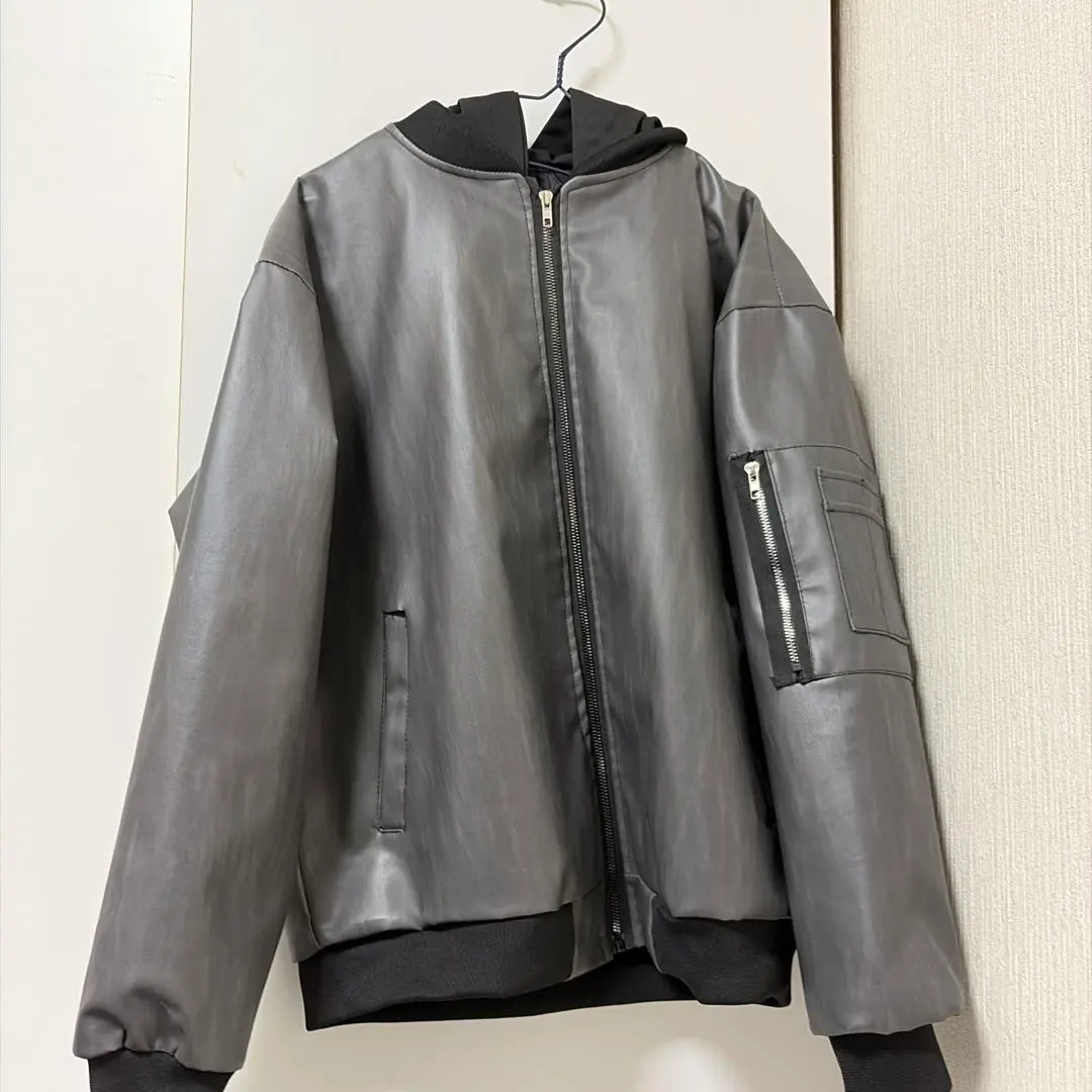 定価19万 junhashimoto MINI COLLARレザーライダース 2|mercari