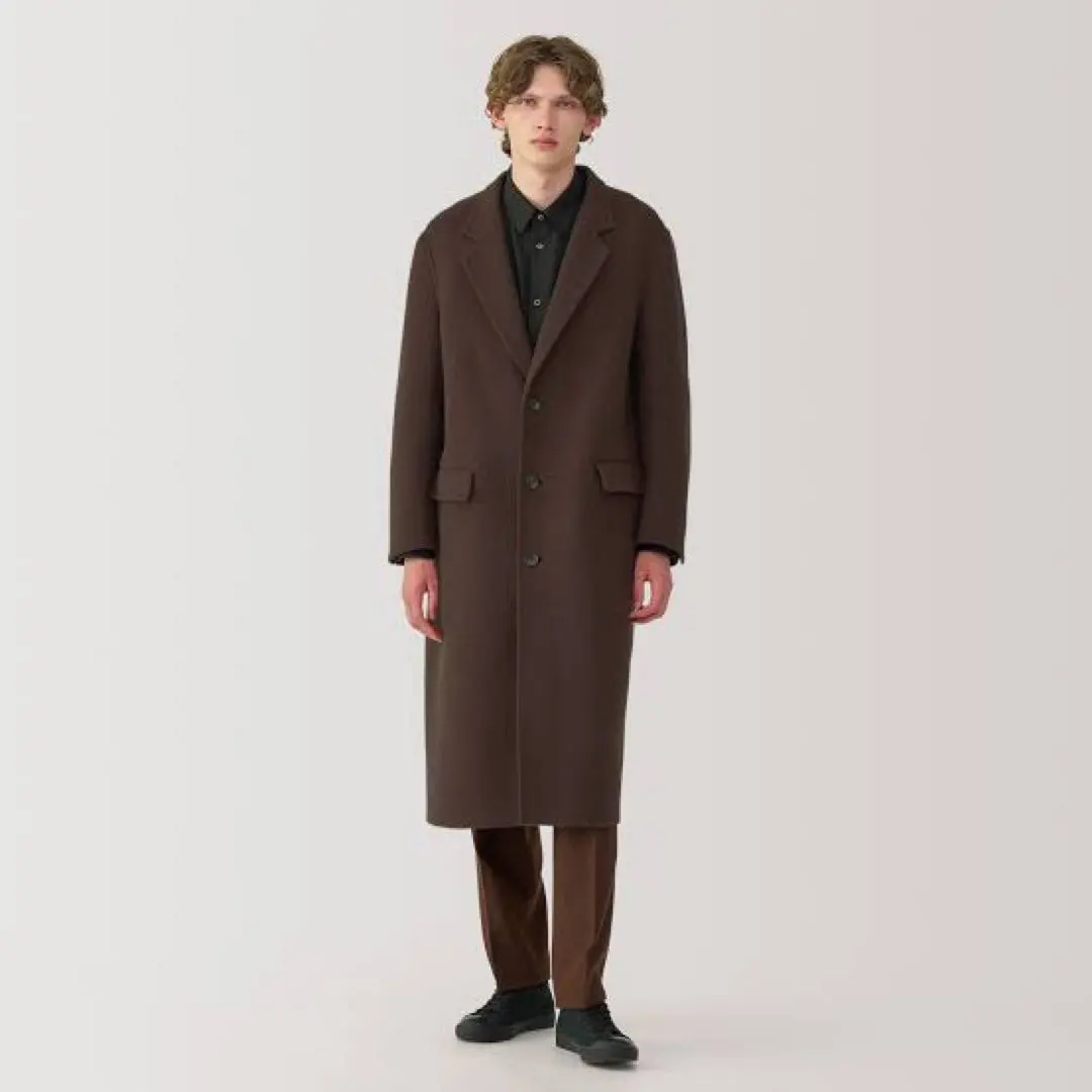 2026年最新】muji labo カシミヤ混チェスターコートの人気アイテム