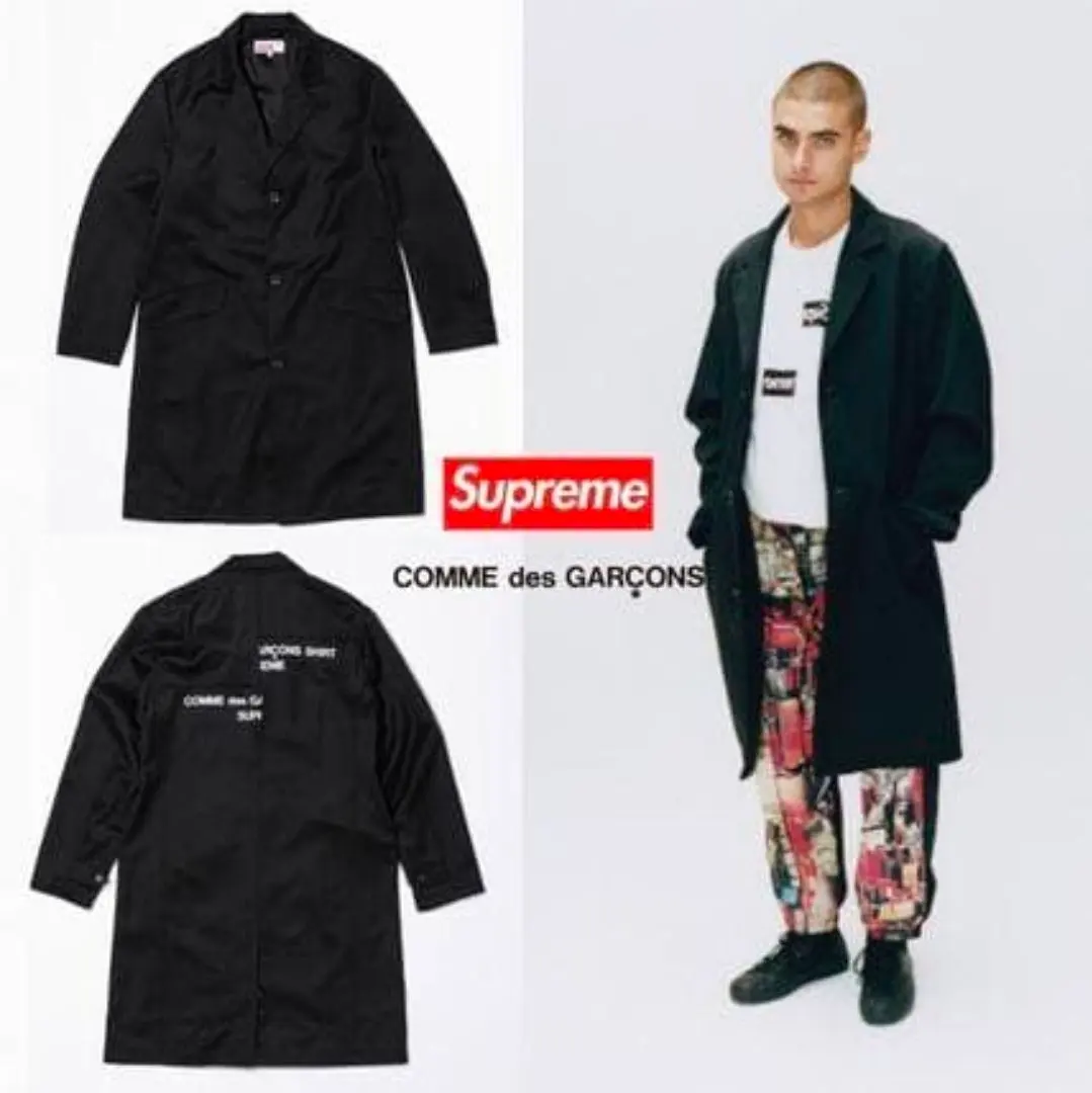2026年最新】supreme comme des garcons コートの人気アイテム - メルカリ