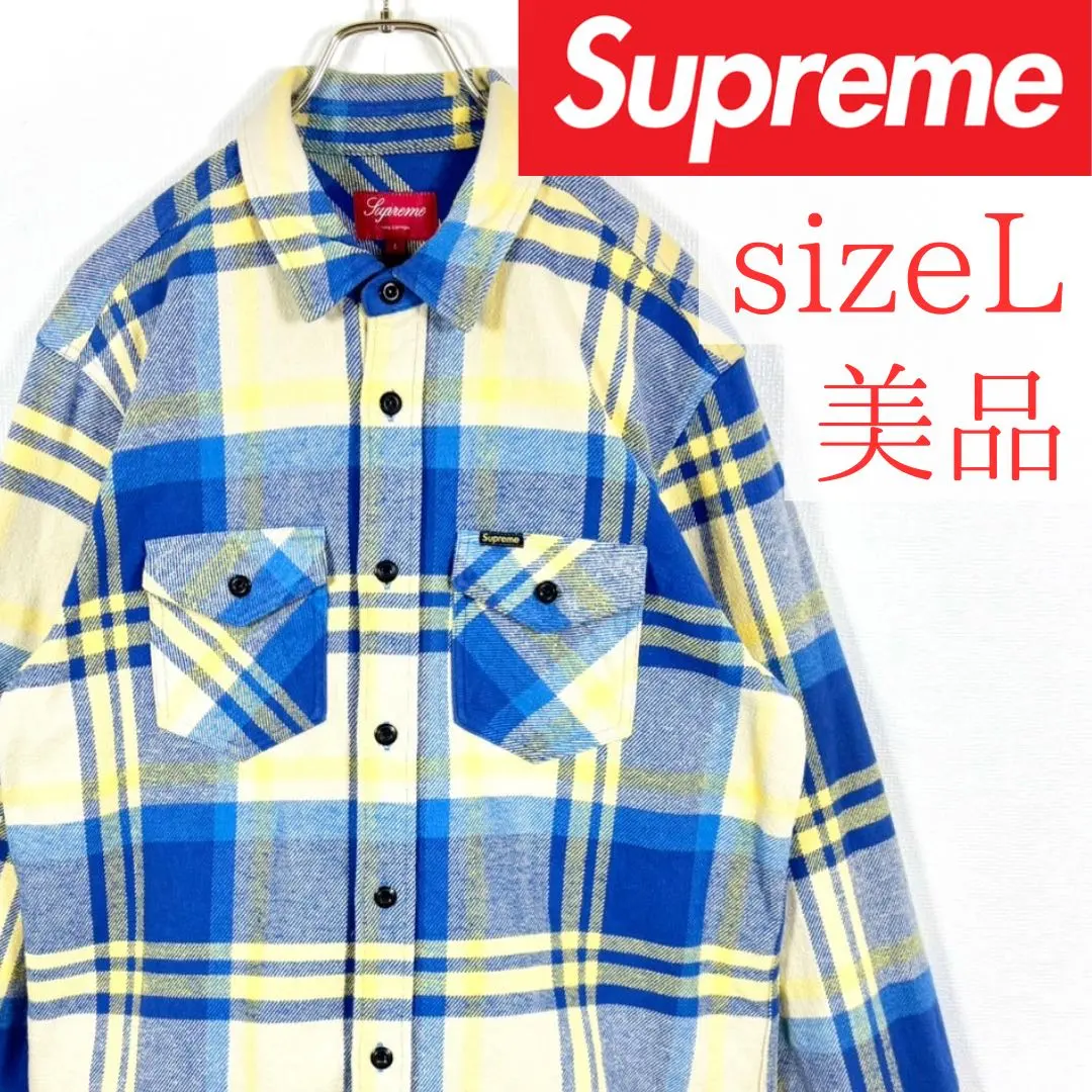 2026年最新】supreme heavy flannel shirtの人気アイテム - メルカリ