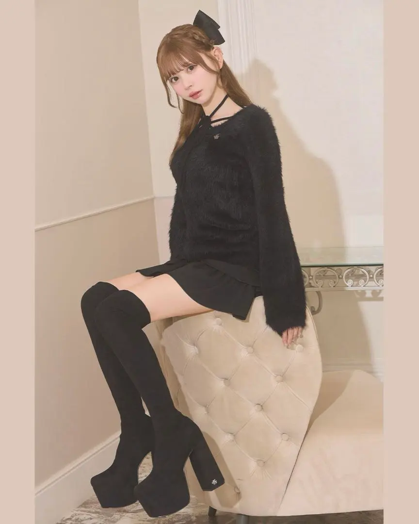 2026年最新】michellMacaron ニーハイ・サイハイブーツの人気アイテム