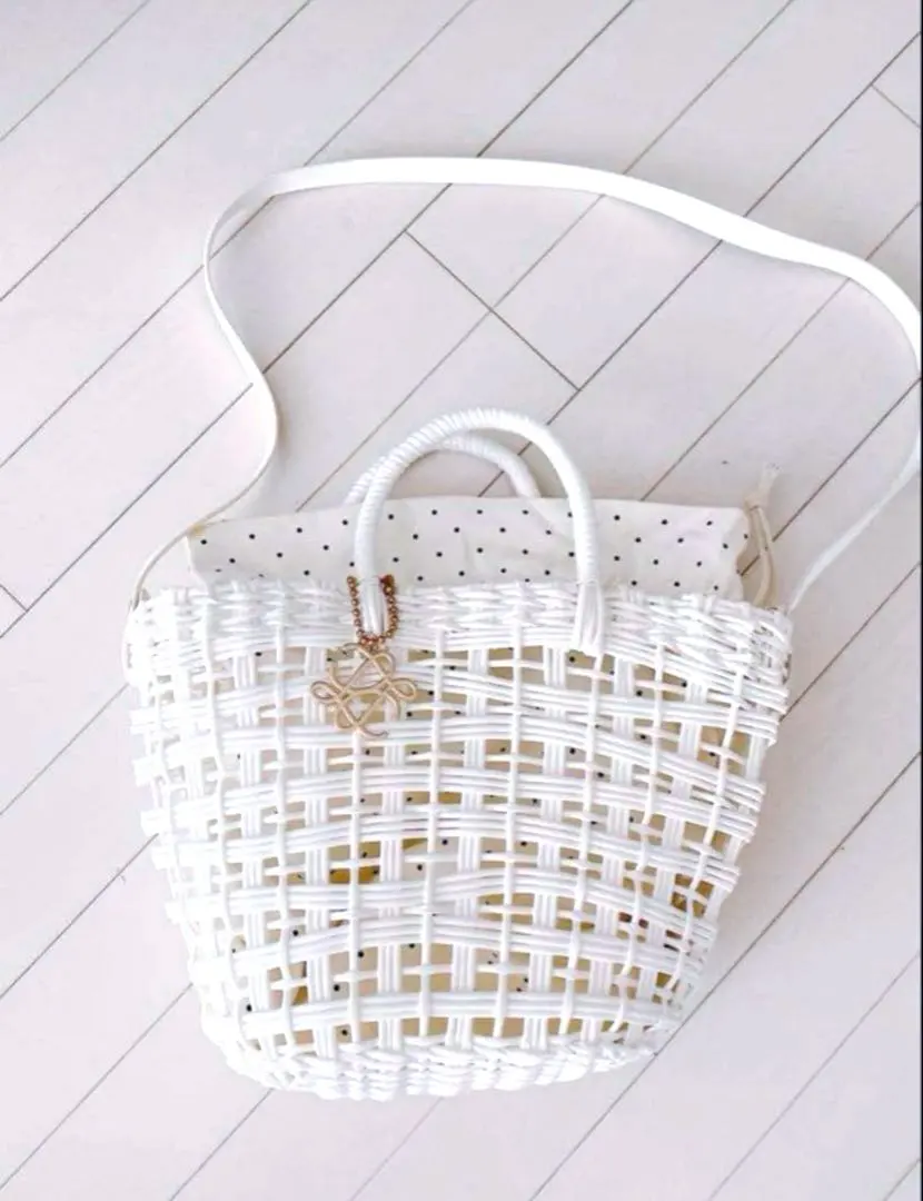 未使用級】COACH コーチ カゴバッグ ブルー系 2044-603|mercari