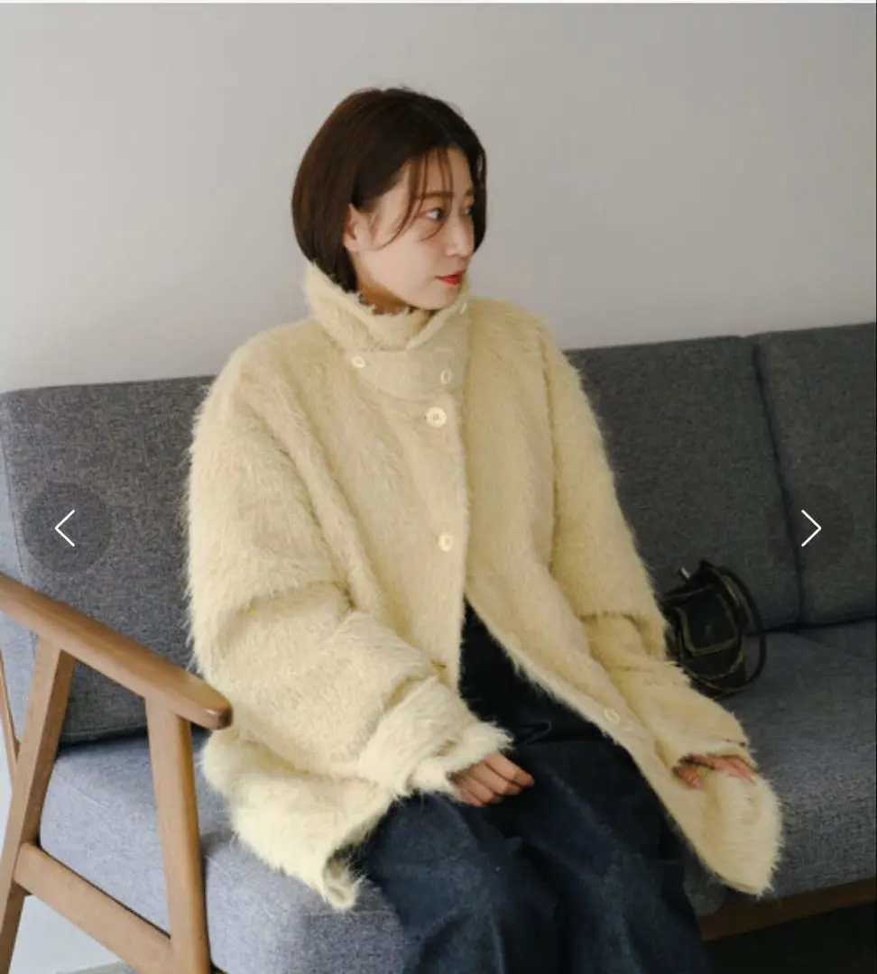 2026年最新】kASTANE シャギーコート アイボリーの人気アイテム - メルカリ