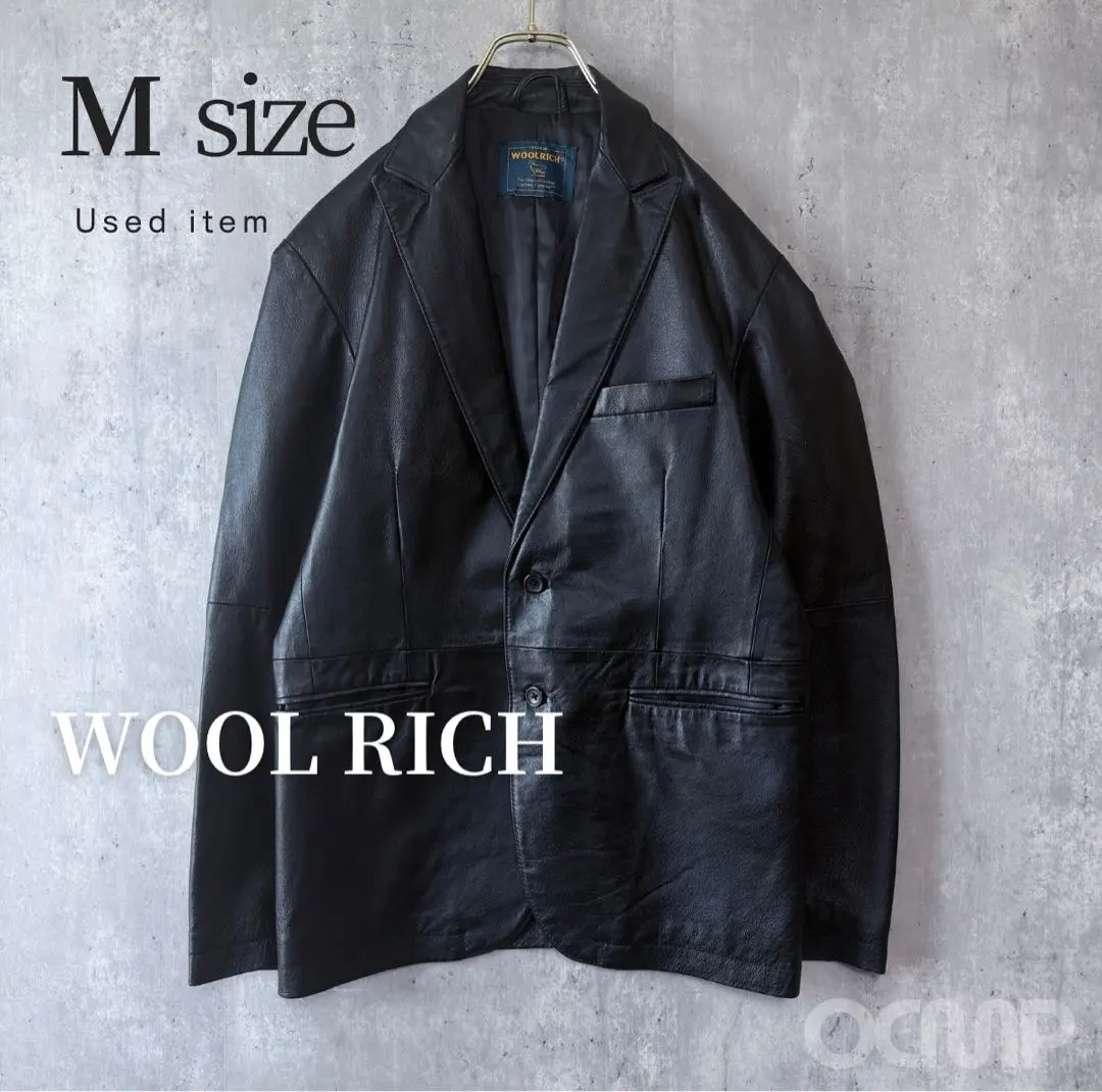 2026年最新】Wool rich レザージャケット・ライダースの人気アイテム