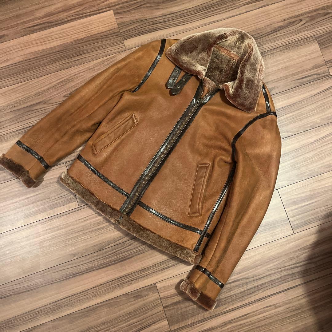 B3 JOURNALSTANDARD別注　アンノウン リアルムートンブルゾン B3 JOURNALSTANDARD別注 アンノウン リアルムートンブルゾン - メルカリ