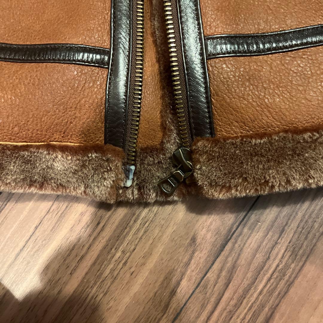 B3 JOURNALSTANDARD別注 アンノウン リアルムートンブルゾン - メルカリ