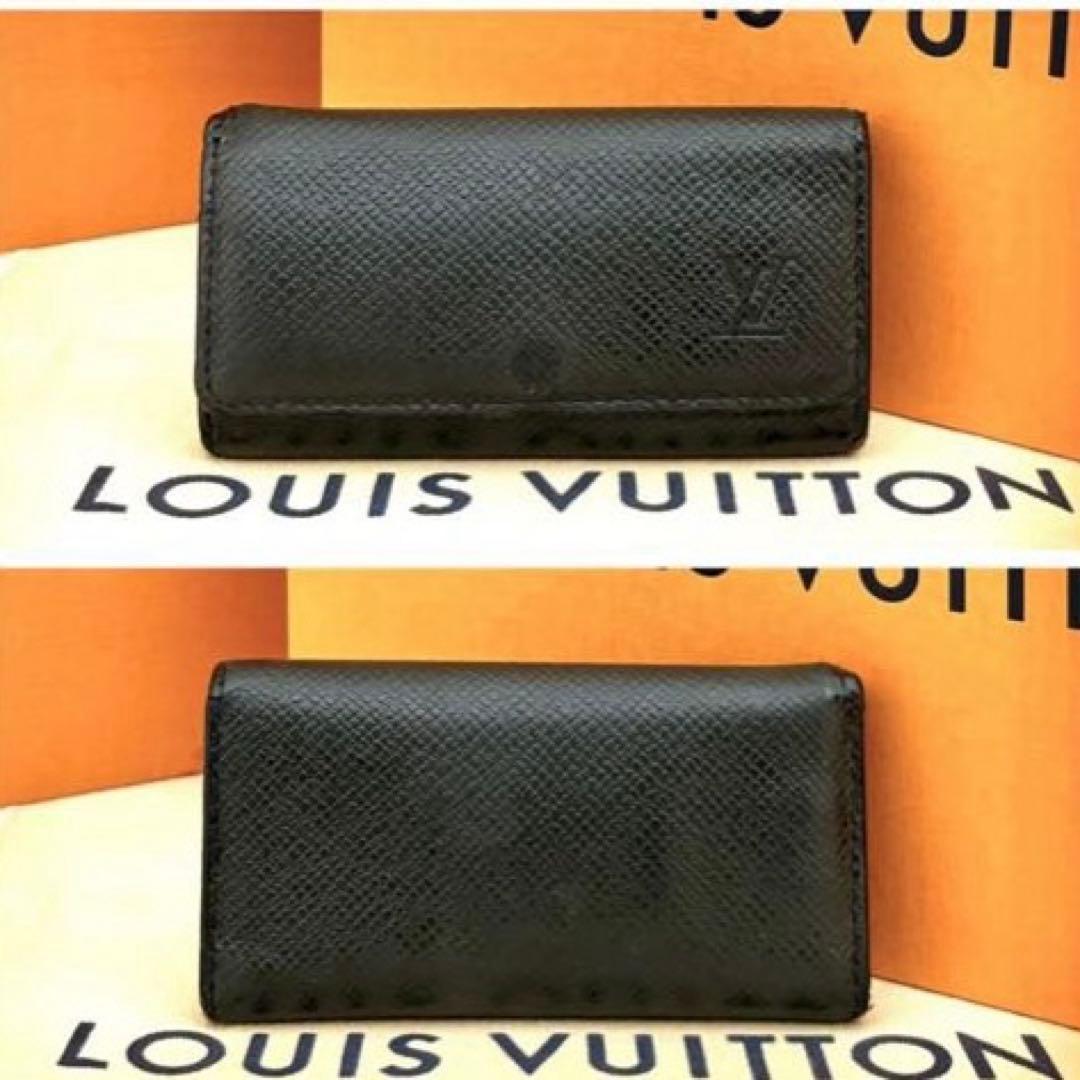 鑑定済み】ルイヴィトン 4連キーケース タイガ ミュルティクレ4