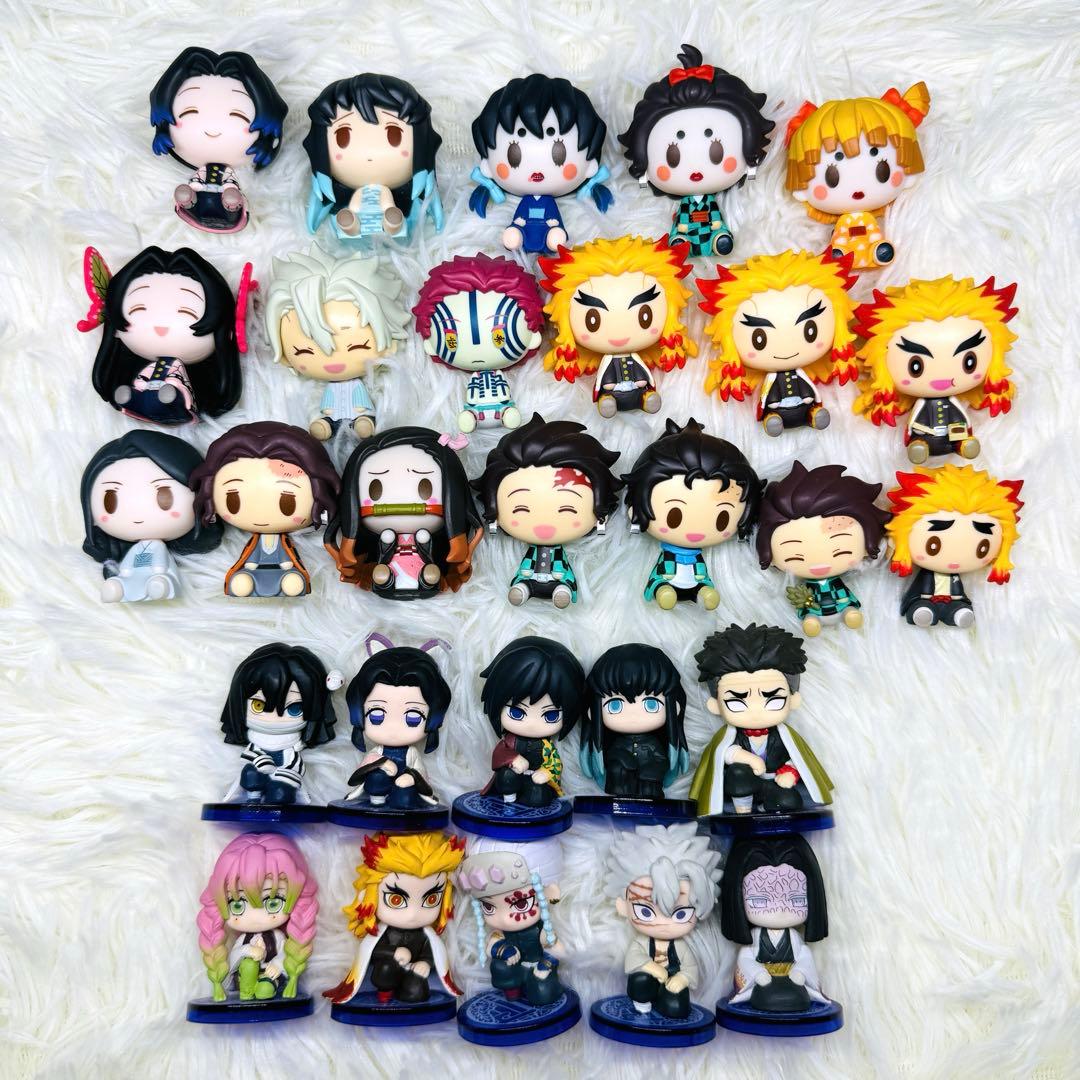 鬼滅の刃 美品 ちょこのっこ すわらせ隊 フィギュア まとめ - メルカリ