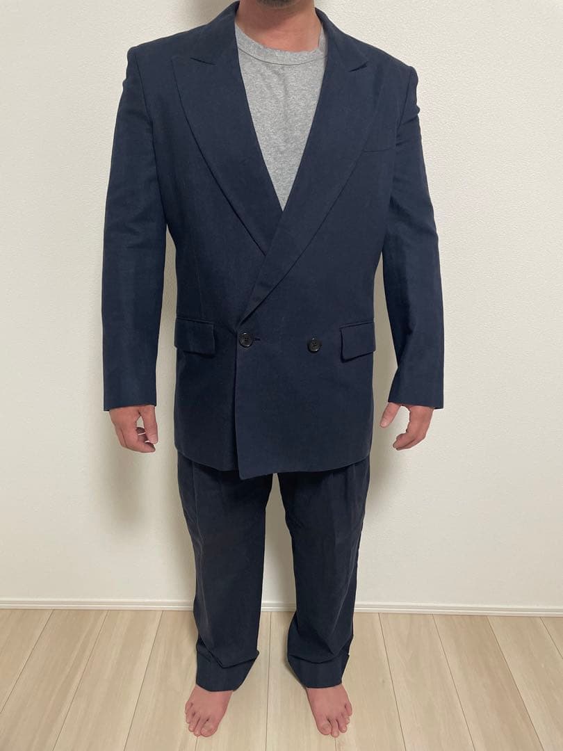 ポールスミス スーツ セットアップ ダブル 現行タグ シルク - メルカリ