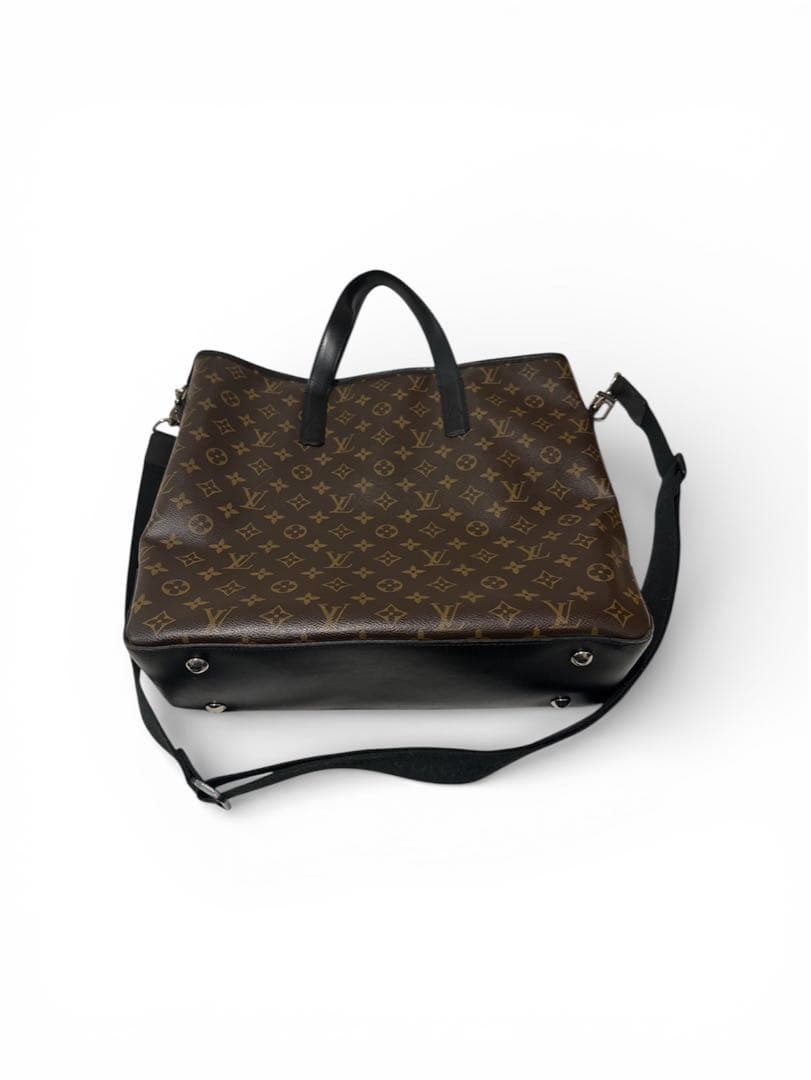 ルイ・ヴィトン ハンドバッグ モノグラム・マカサー デイヴィスブラウン 2way ルイヴィトン マカサー デイヴィス 黒/ブラウン M56708 メンズ 本革