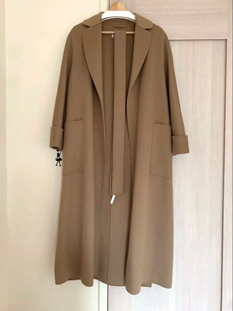 近年 Sマックスマーラ ダブルフェイス クチートアマーノ キャメル