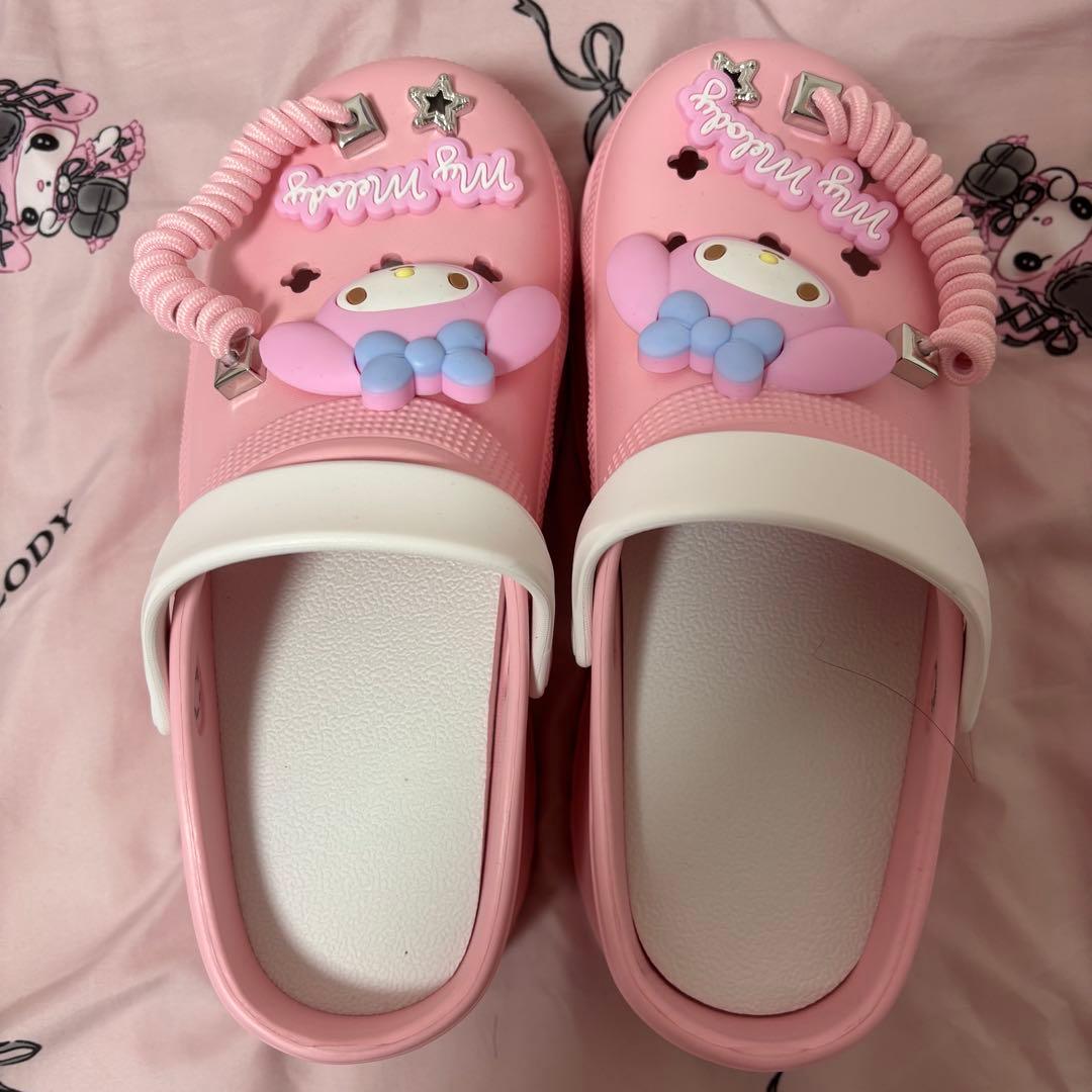 ドンキ限定 マイメロ 厚底サンダル - メルカリ