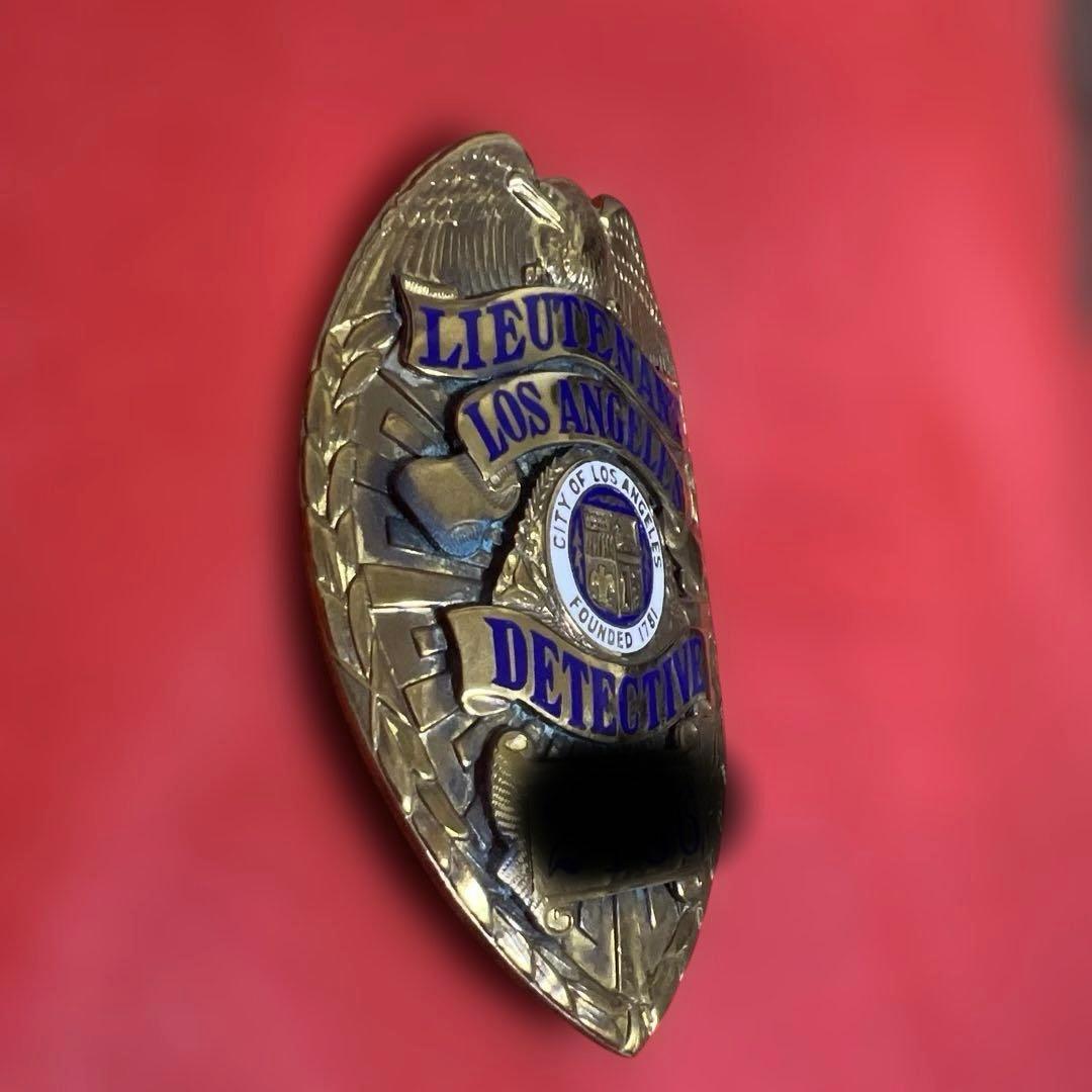 モ*ス様 ロス市警バッジ Lieutenant Detective #2○○○（