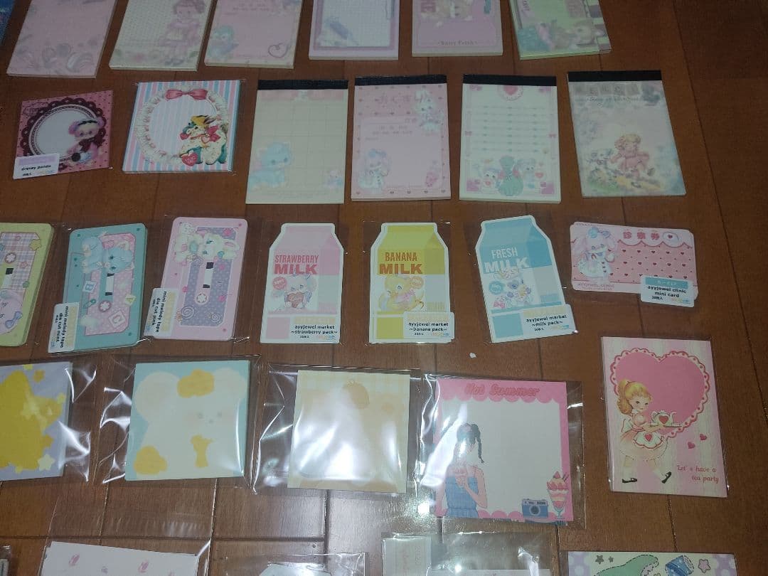 紙もの用 メモ用紙 デザインペーパー 100種類以上セットまとめ売り