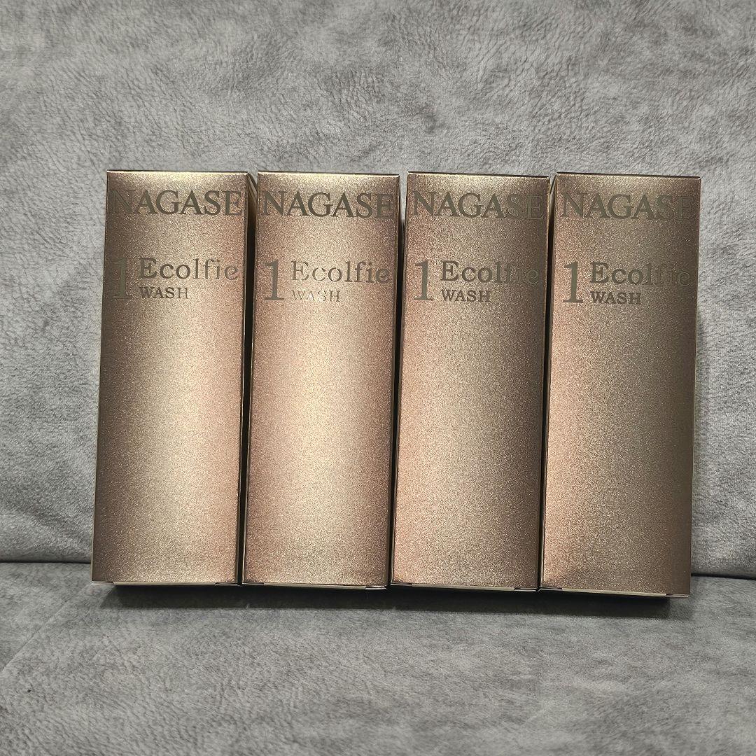 新品未開封】ナガセ エコルフィー1 ウォッシュ(洗顔料) 4本セット