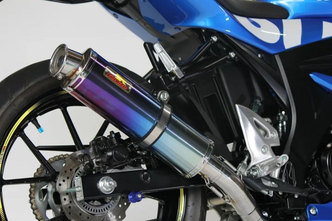 Realize スズキ GSX-R125 22Racing Ti マフラー 楽天市場】Realize GSX-R125 バイクマフラー 8BJ-DL32D 22Racing Ti