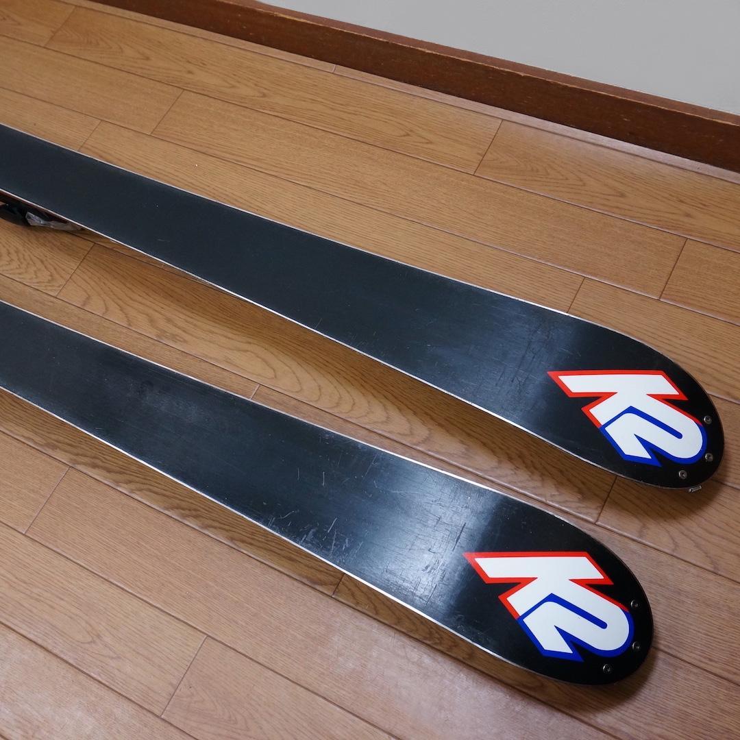 メンテ済 163cm 靴26～26.5cm K2 カービングスキーセット