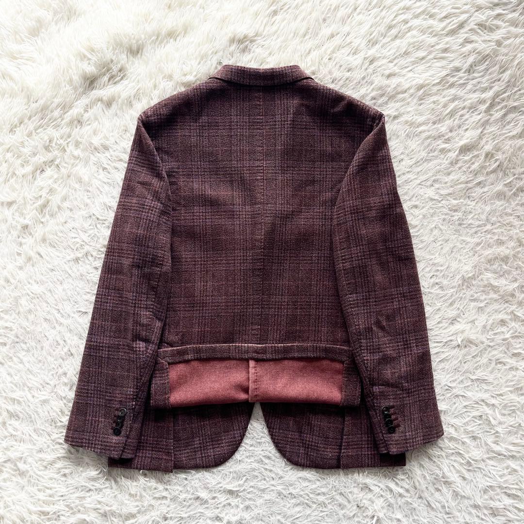 BOGLIOLI K.JACKETボルドー シルクウール ジャケット54