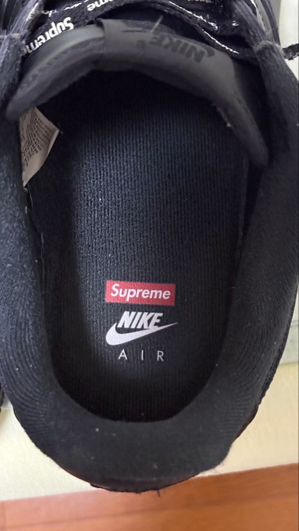 Nike Air Force 1 Low Supreme ブラック　28.5cm