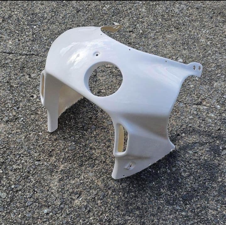 FRP製　CBR250RR用 MC22 耐久タイプアッパーカウル FRP製 CBR250RR用 MC22 耐久タイプアッパーカウル - メルカリ