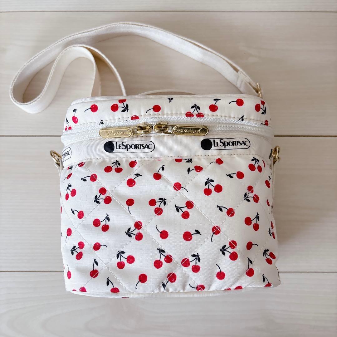 完売品 レスポートサック 神崎恵 チェリーレッド バニティ ショルダー